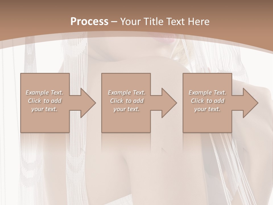 Beautiful Femininity Stand PowerPoint Template