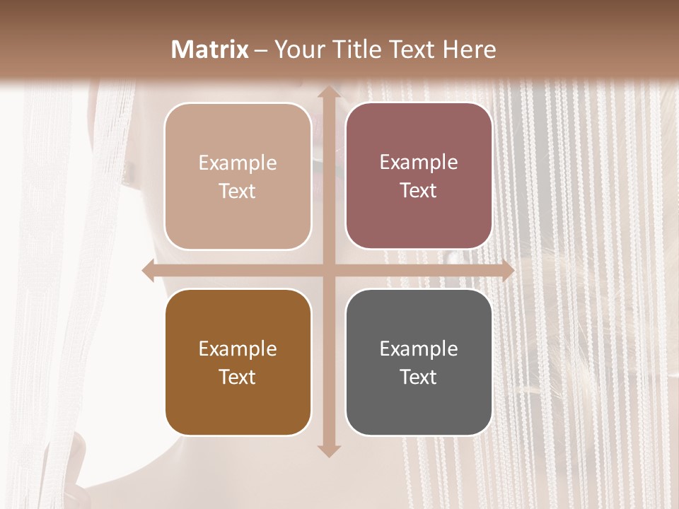 Curtain Glamour Attractive PowerPoint Template