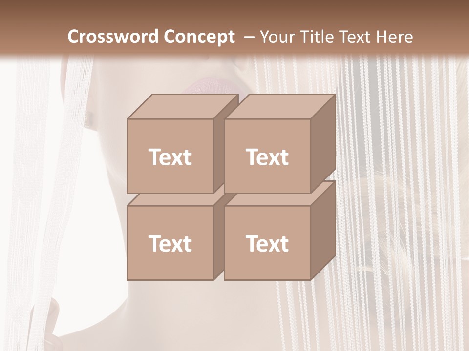 Curtain Glamour Attractive PowerPoint Template