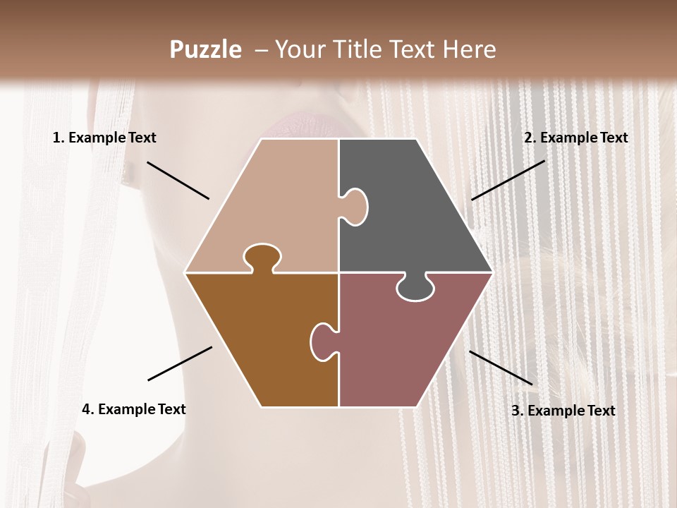 Curtain Glamour Attractive PowerPoint Template