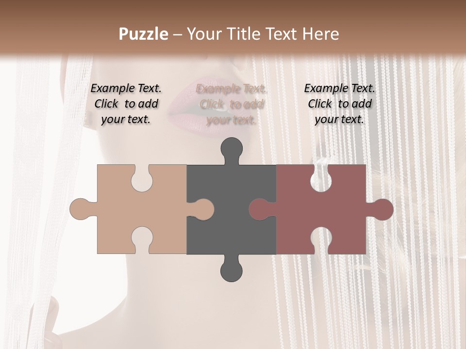 Curtain Glamour Attractive PowerPoint Template