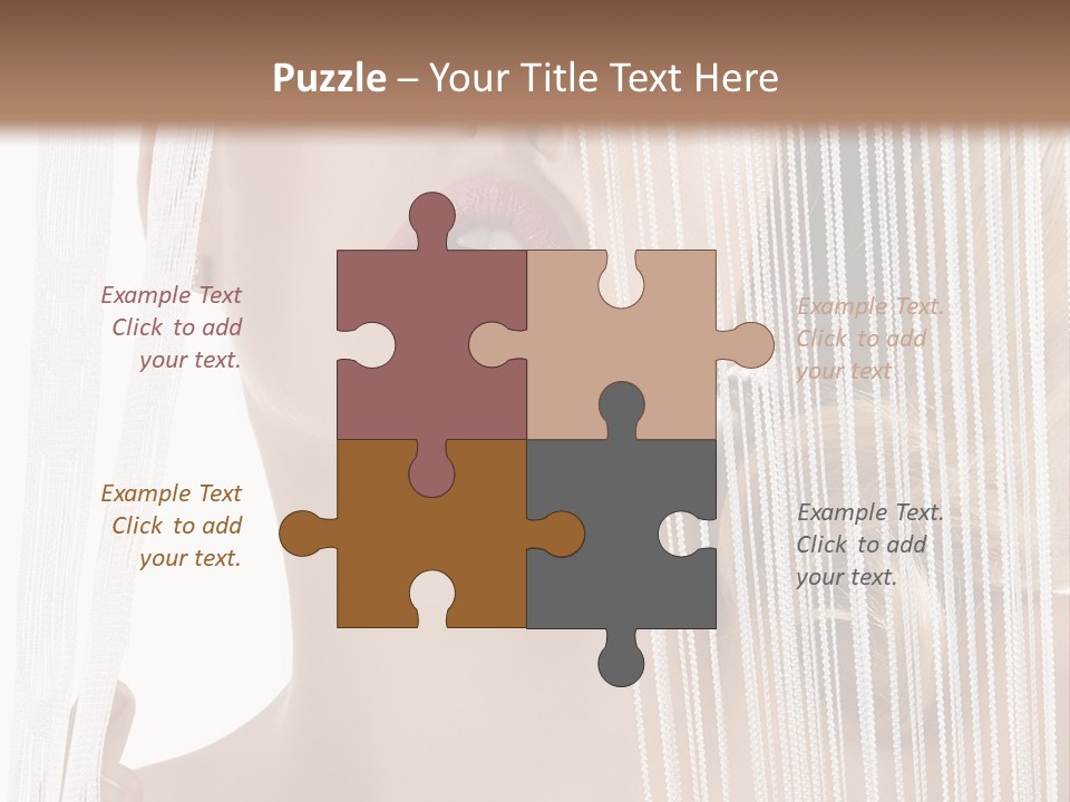 Curtain Glamour Attractive PowerPoint Template