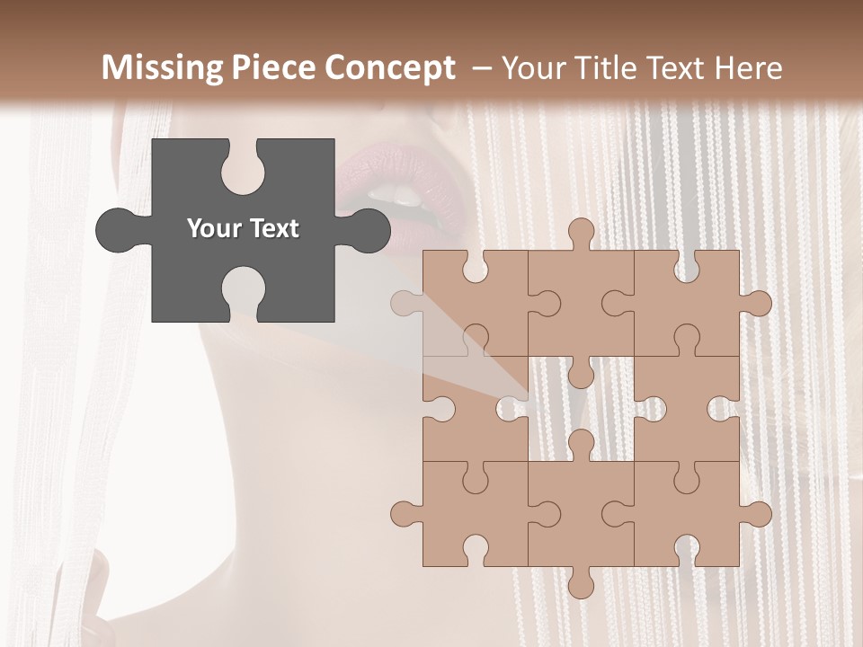 Curtain Glamour Attractive PowerPoint Template