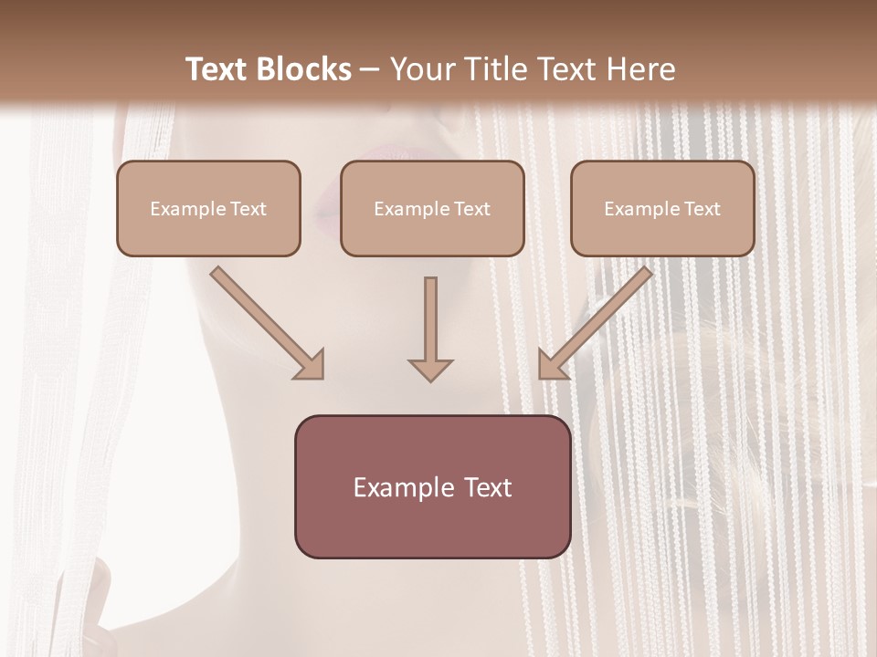 Curtain Glamour Attractive PowerPoint Template