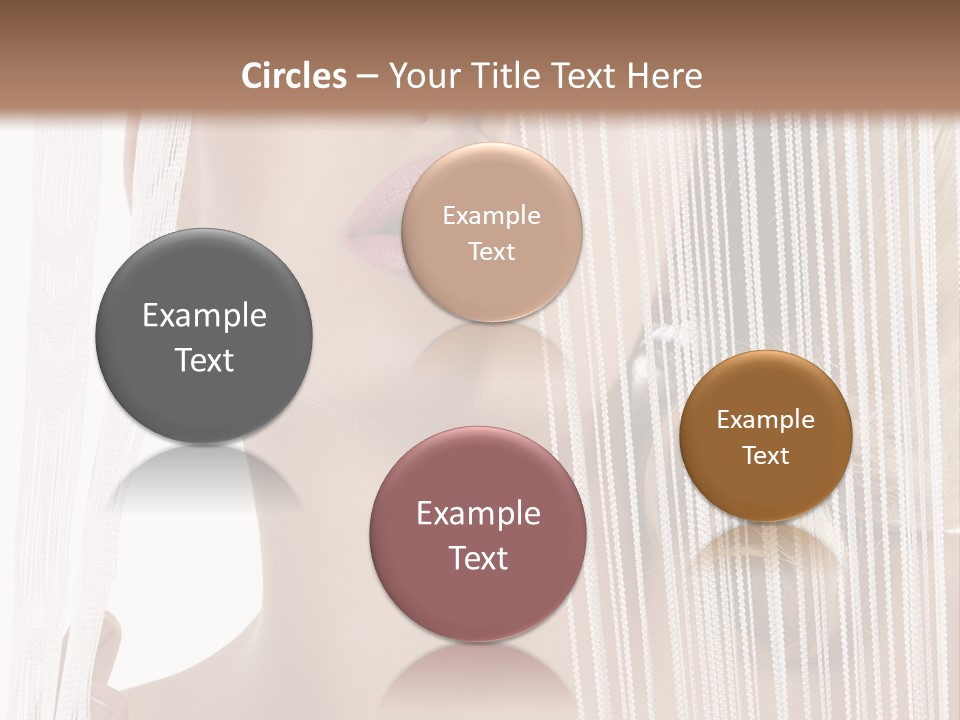 Curtain Glamour Attractive PowerPoint Template