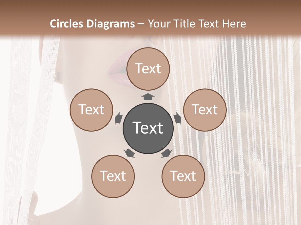 Curtain Glamour Attractive PowerPoint Template