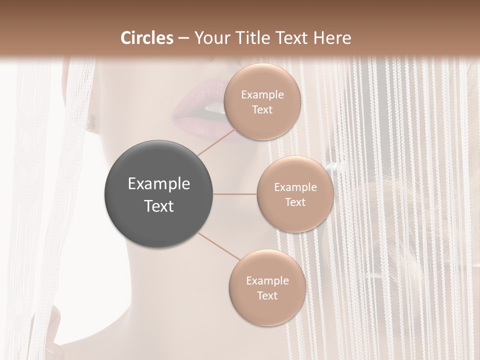 Curtain Glamour Attractive PowerPoint Template