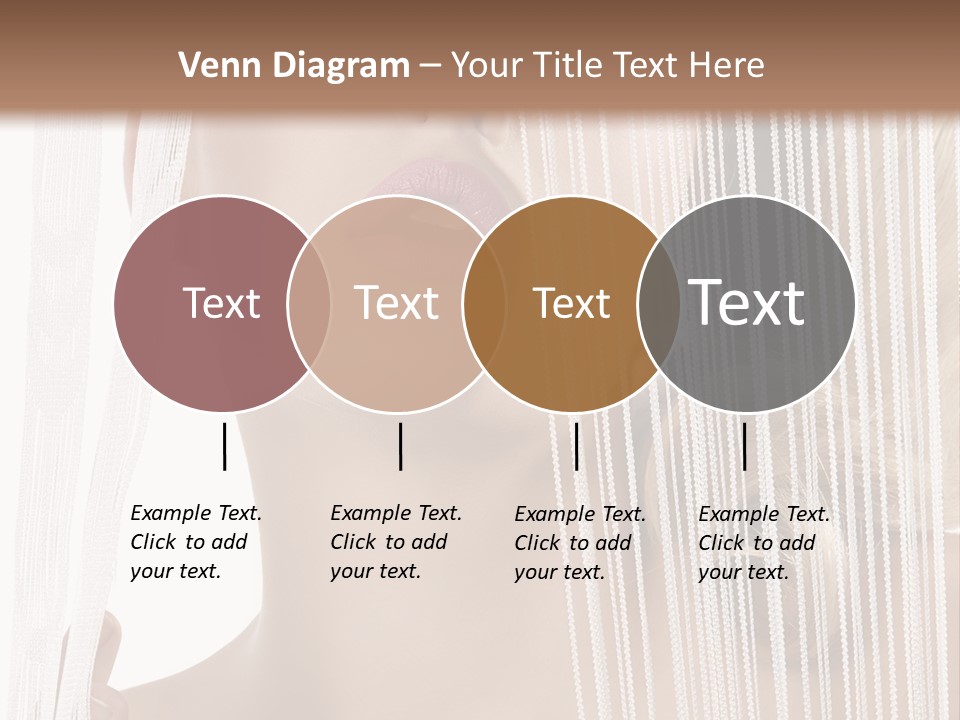 Curtain Glamour Attractive PowerPoint Template