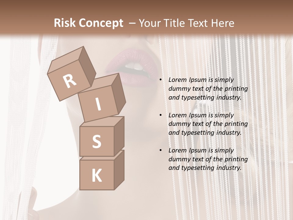 Curtain Glamour Attractive PowerPoint Template