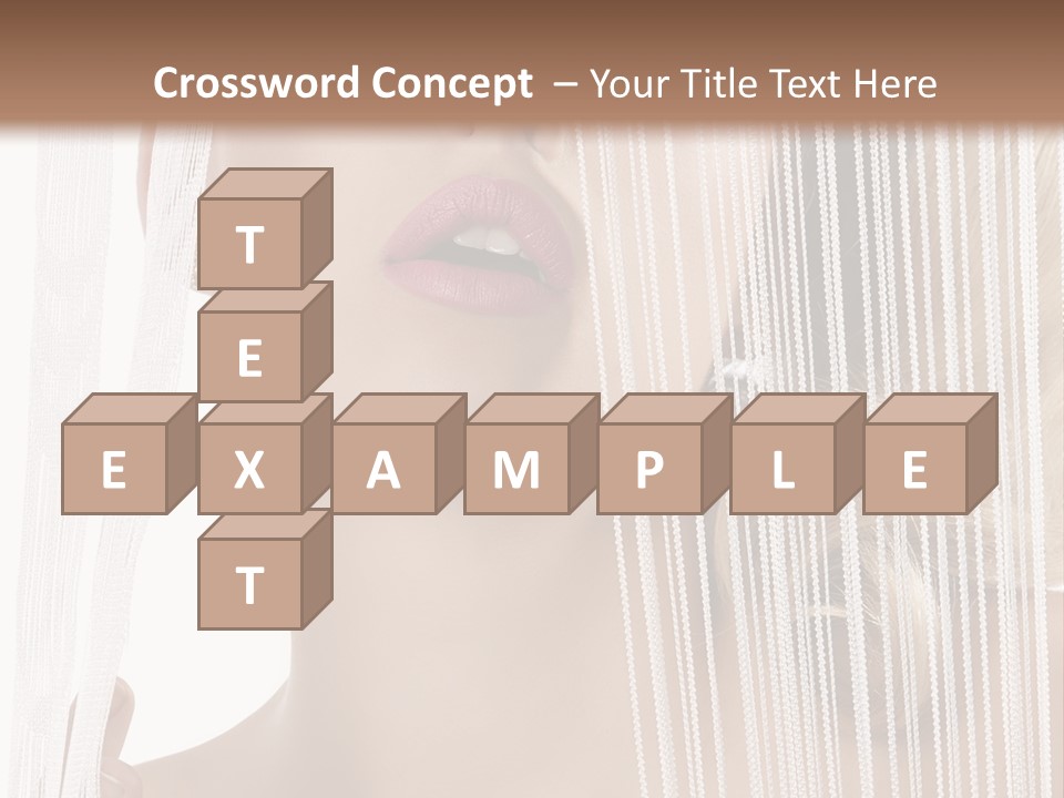 Curtain Glamour Attractive PowerPoint Template