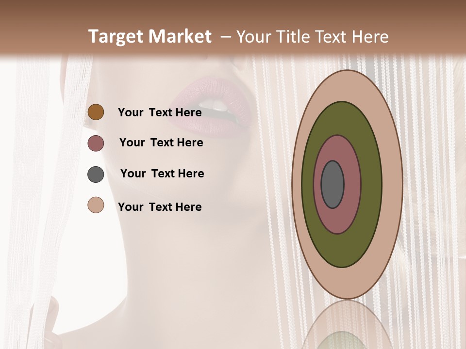 Curtain Glamour Attractive PowerPoint Template