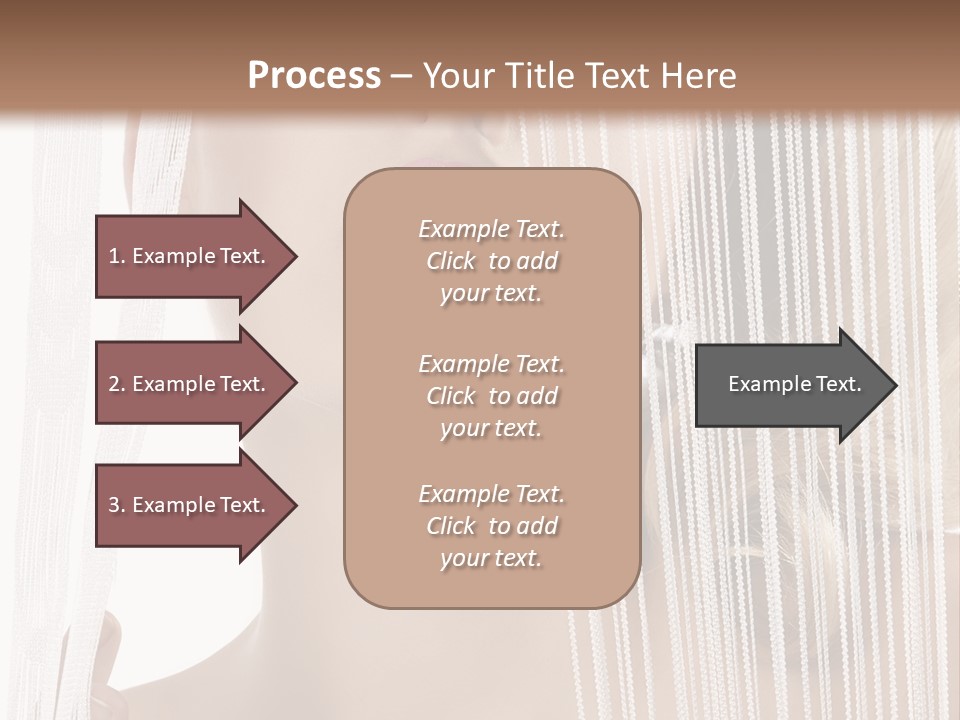 Curtain Glamour Attractive PowerPoint Template