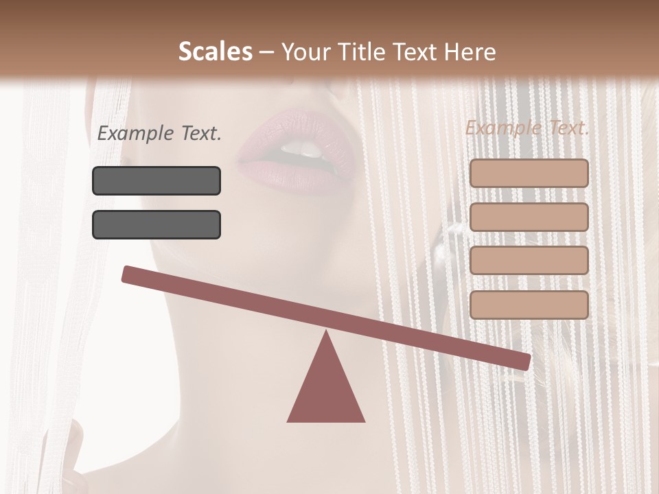 Curtain Glamour Attractive PowerPoint Template