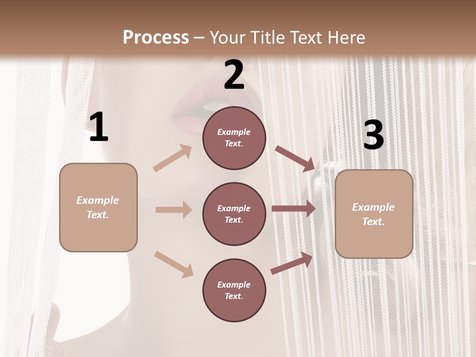 Curtain Glamour Attractive PowerPoint Template