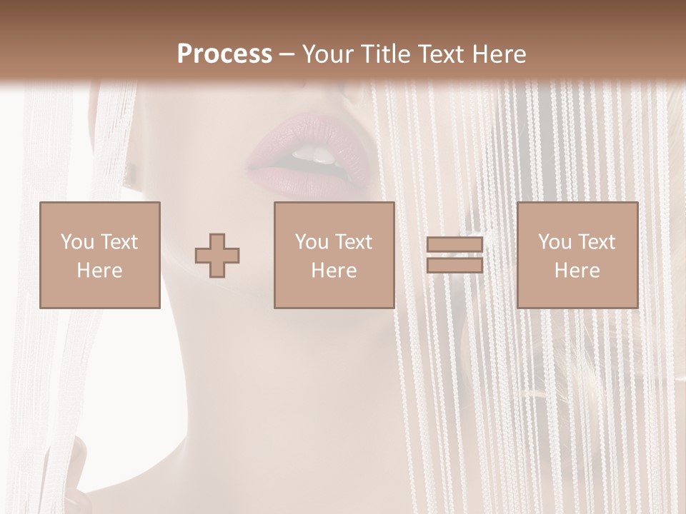 Curtain Glamour Attractive PowerPoint Template