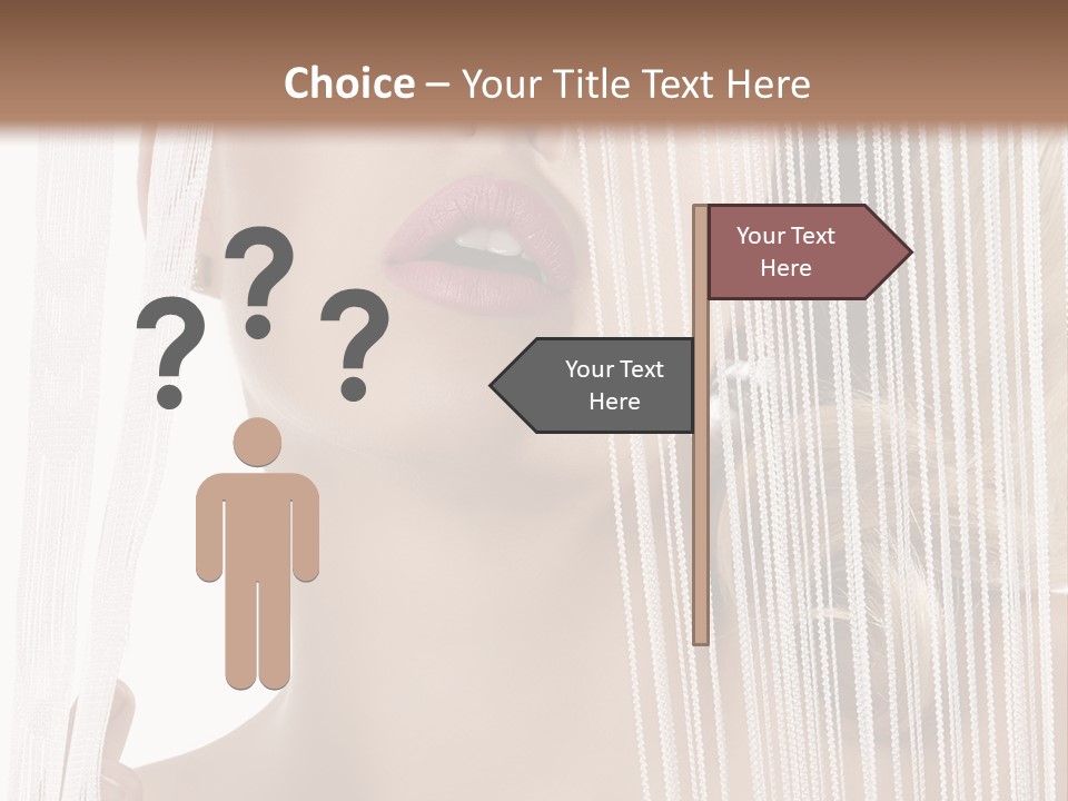 Curtain Glamour Attractive PowerPoint Template