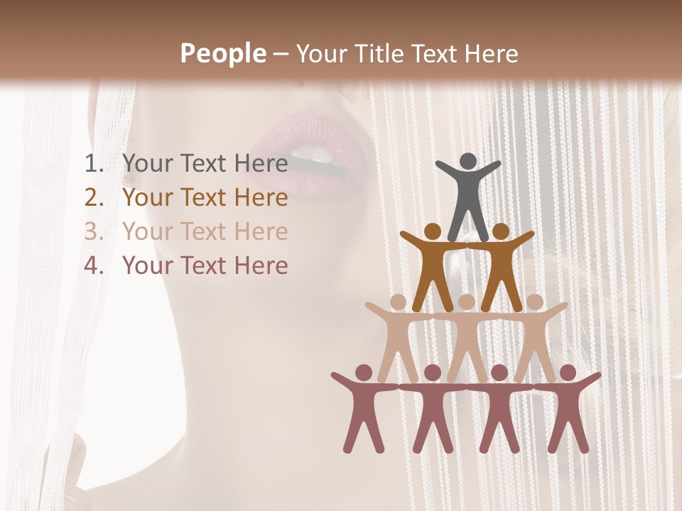 Curtain Glamour Attractive PowerPoint Template