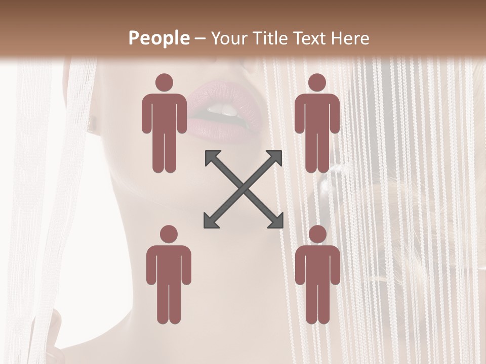 Curtain Glamour Attractive PowerPoint Template