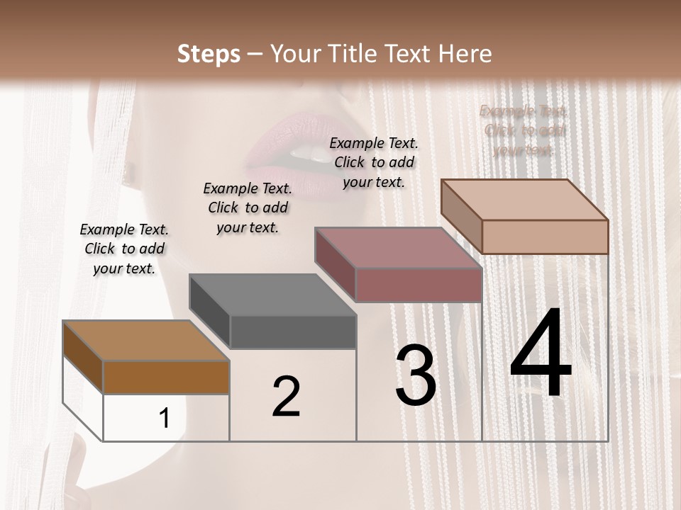 Curtain Glamour Attractive PowerPoint Template