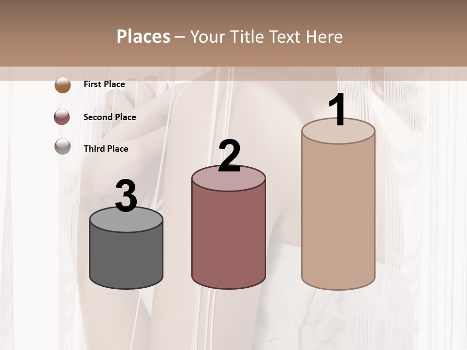 Blond Cosmetic Purity PowerPoint Template