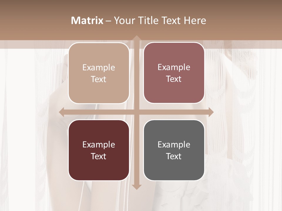 Blond Cosmetic Purity PowerPoint Template