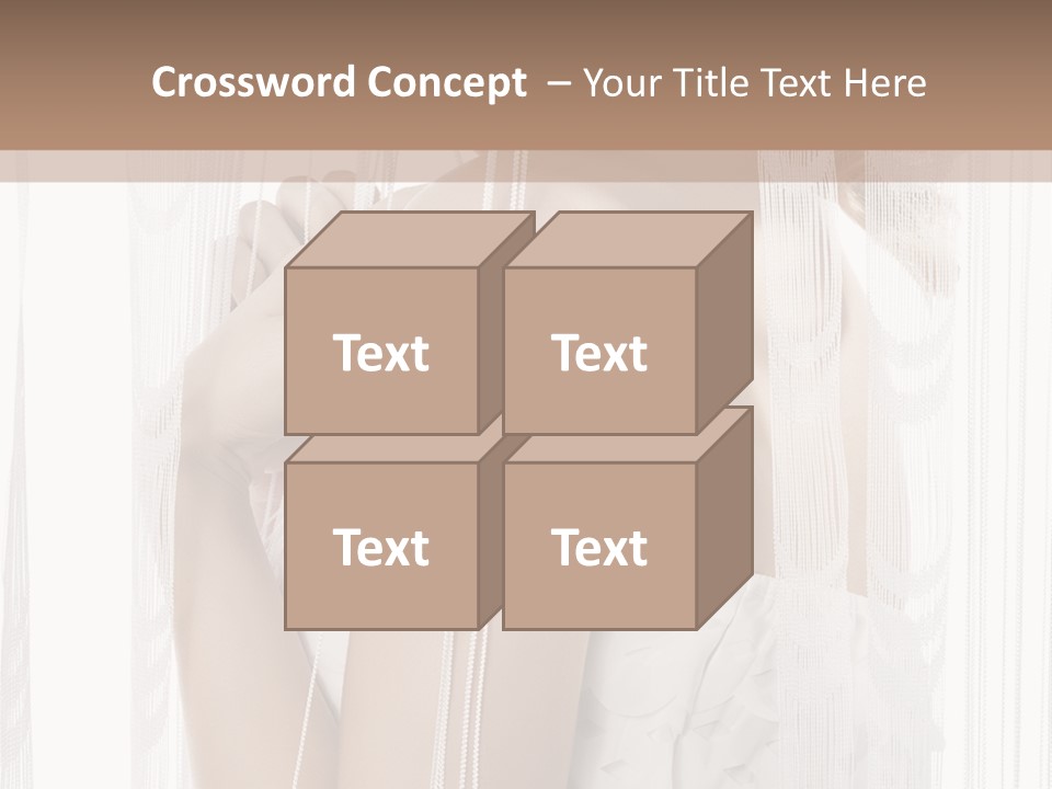 Blond Cosmetic Purity PowerPoint Template