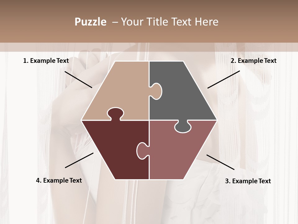 Blond Cosmetic Purity PowerPoint Template