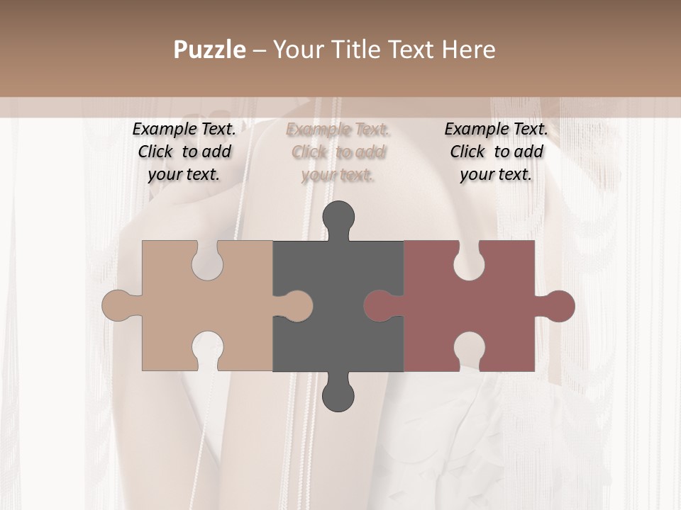 Blond Cosmetic Purity PowerPoint Template