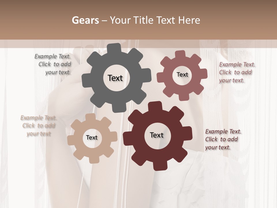 Blond Cosmetic Purity PowerPoint Template