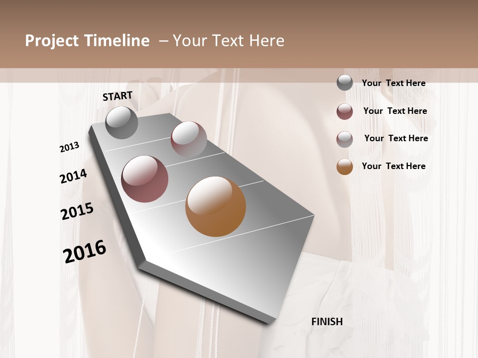 Blond Cosmetic Purity PowerPoint Template