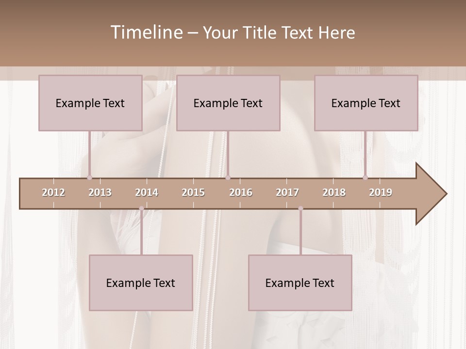 Blond Cosmetic Purity PowerPoint Template