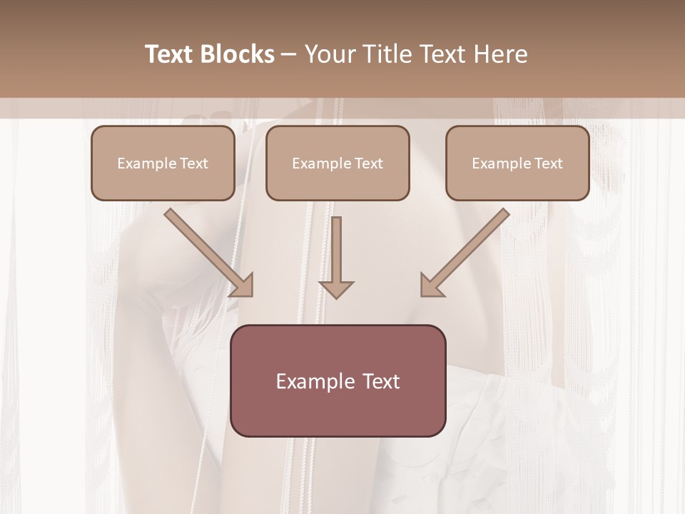 Blond Cosmetic Purity PowerPoint Template