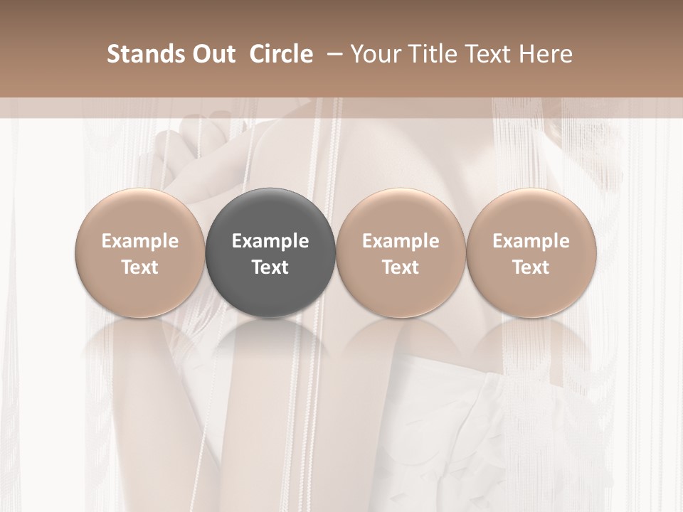 Blond Cosmetic Purity PowerPoint Template