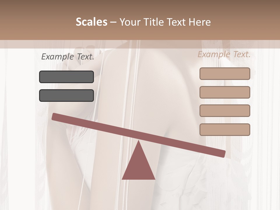 Blond Cosmetic Purity PowerPoint Template