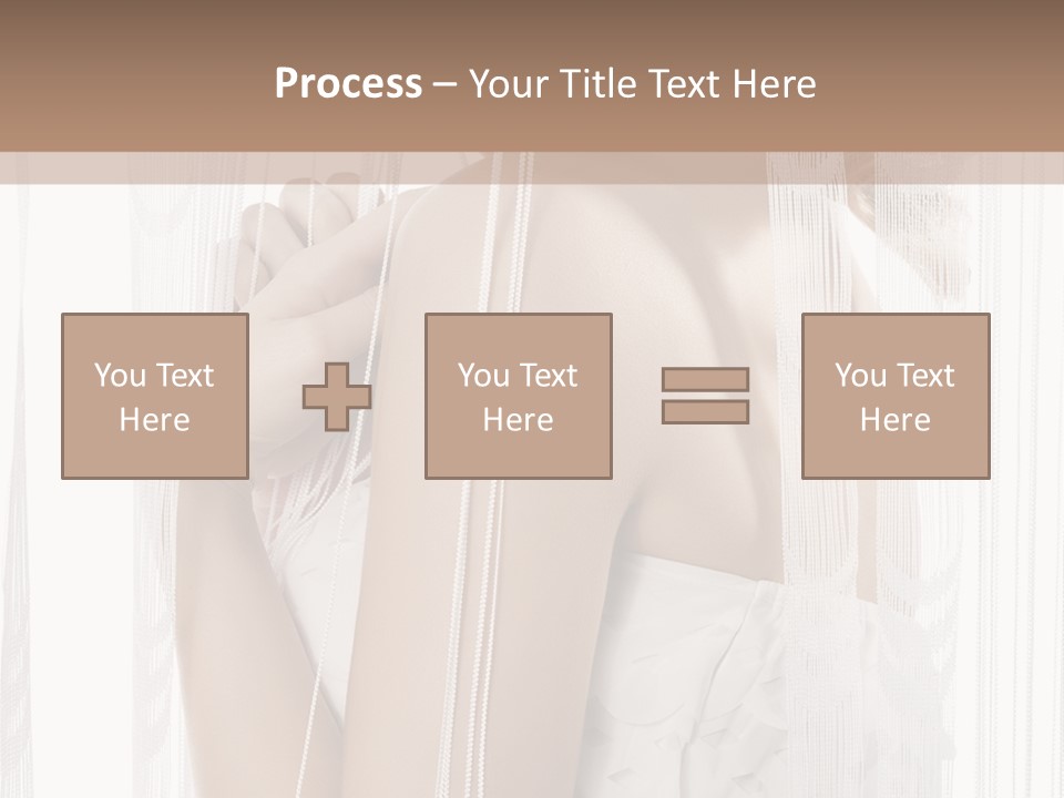 Blond Cosmetic Purity PowerPoint Template