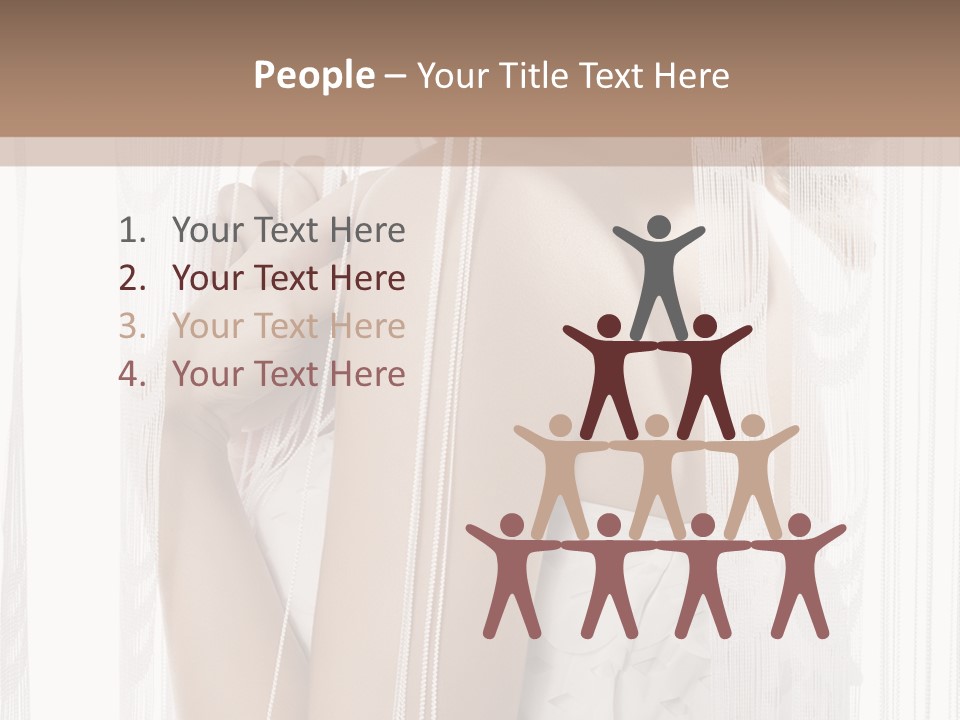 Blond Cosmetic Purity PowerPoint Template