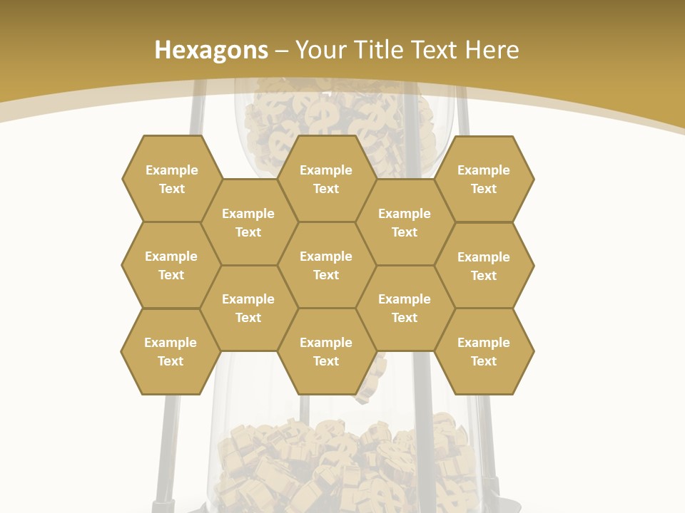 Currency Golden Deadline PowerPoint Template