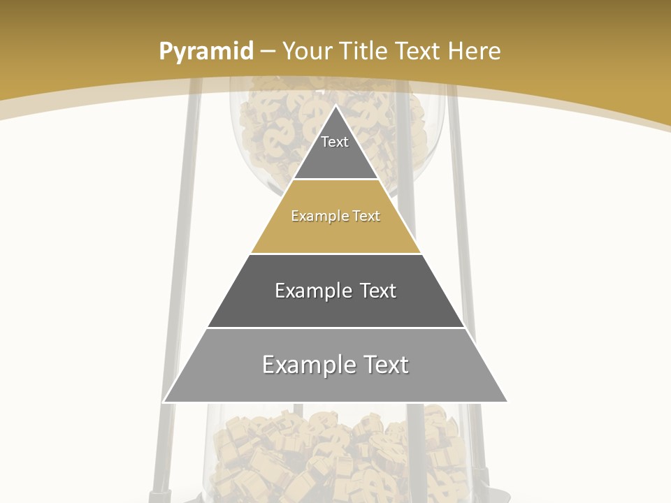 Currency Golden Deadline PowerPoint Template