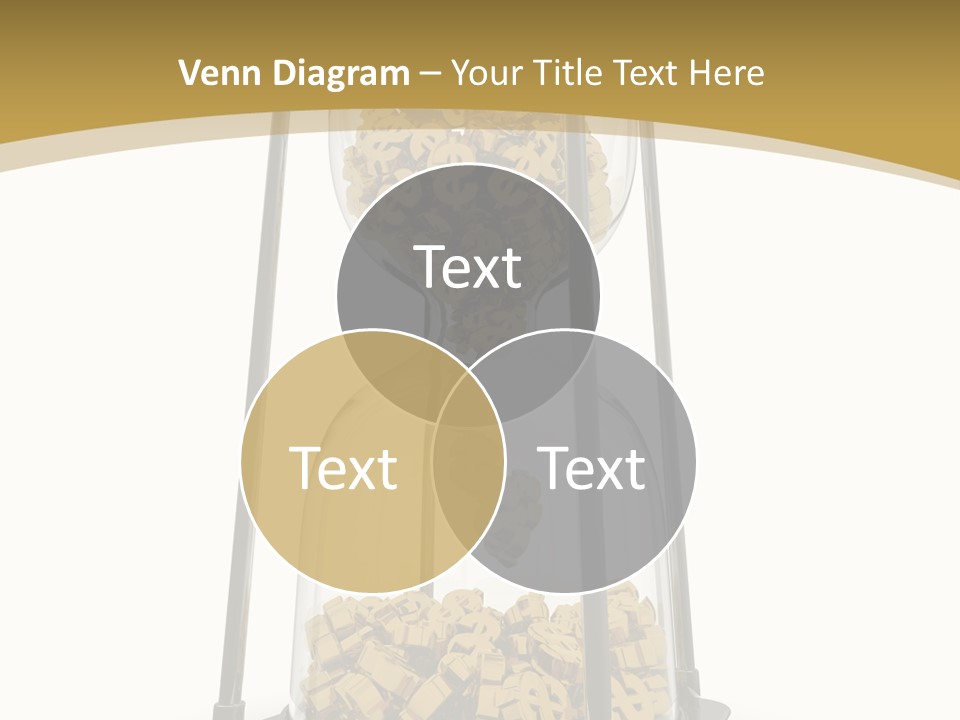 Currency Golden Deadline PowerPoint Template