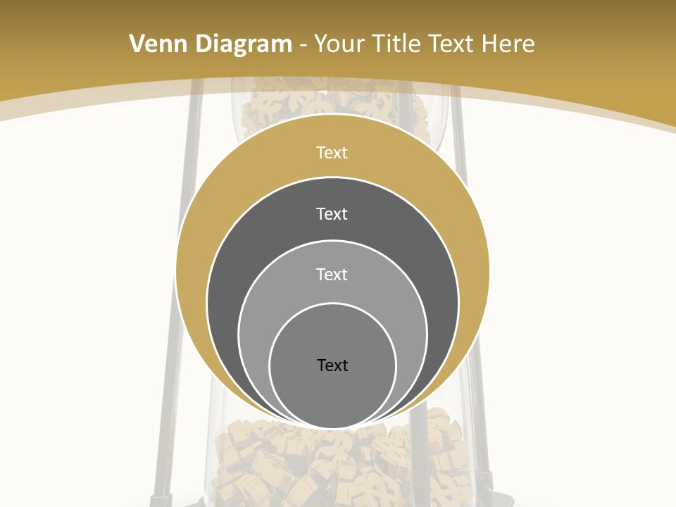 Currency Golden Deadline PowerPoint Template