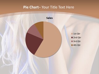 Beautiful Female Tender PowerPoint Template