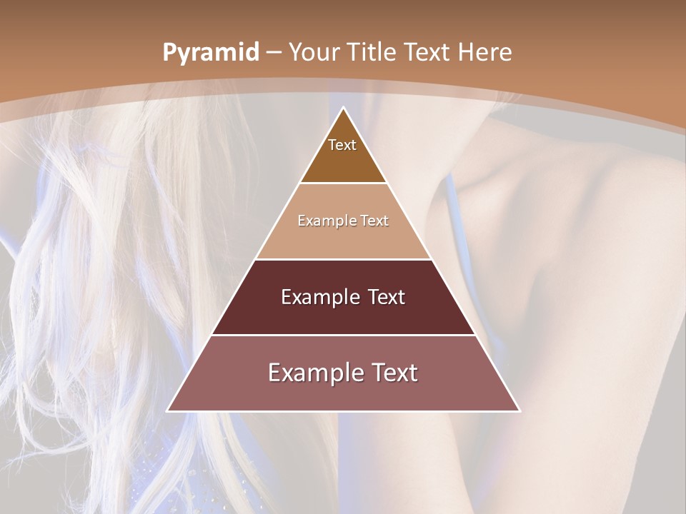 Beautiful Female Tender PowerPoint Template