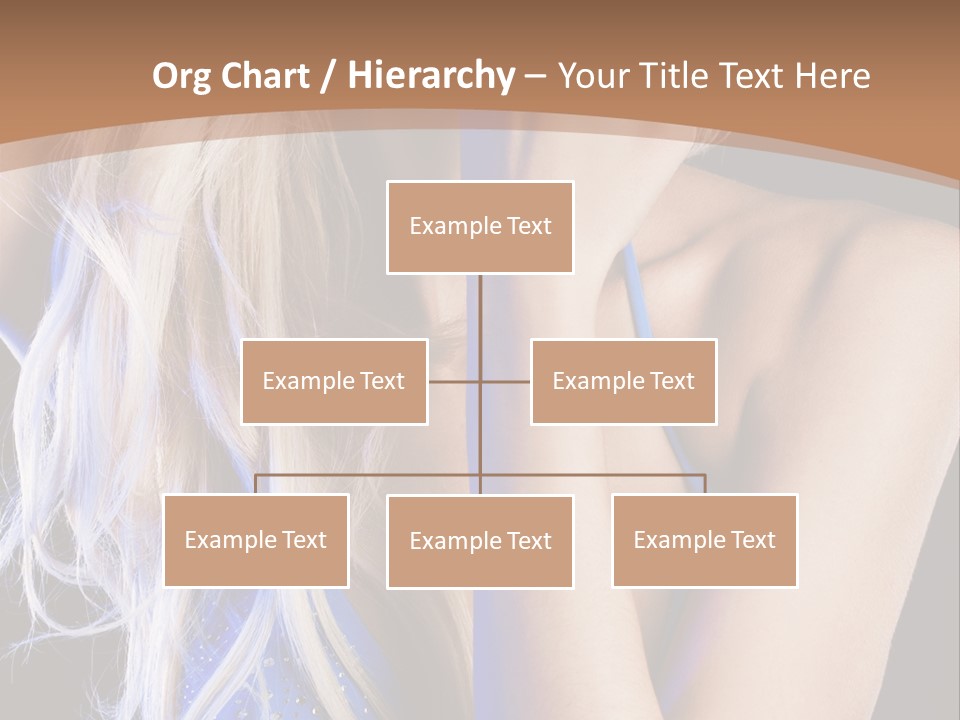 Beautiful Female Tender PowerPoint Template