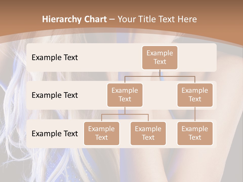 Beautiful Female Tender PowerPoint Template