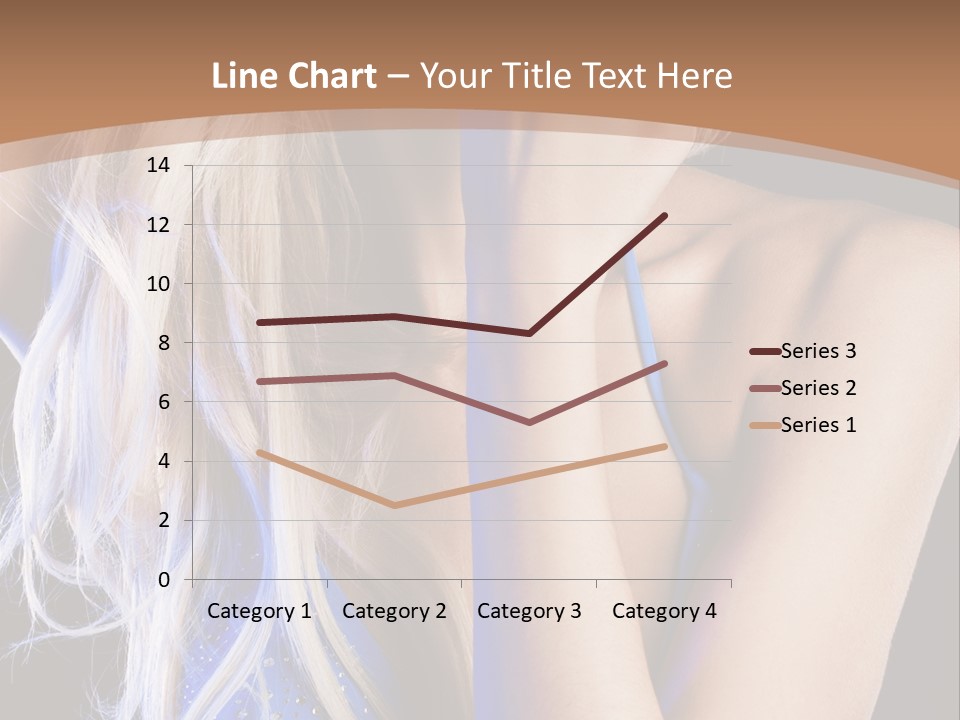 Beautiful Female Tender PowerPoint Template