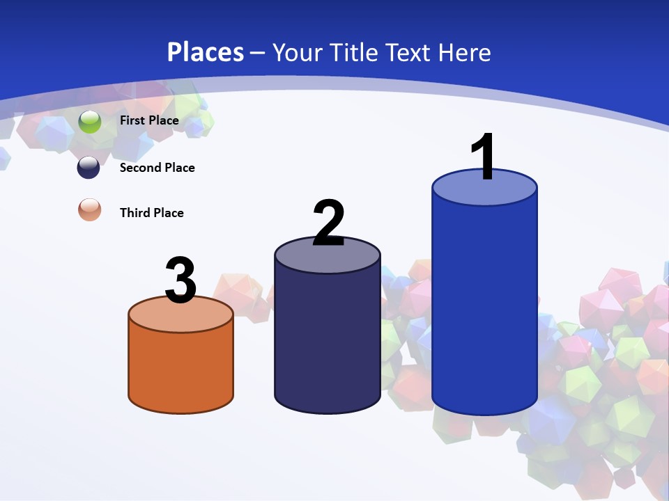 Blue Deep Graphic PowerPoint Template