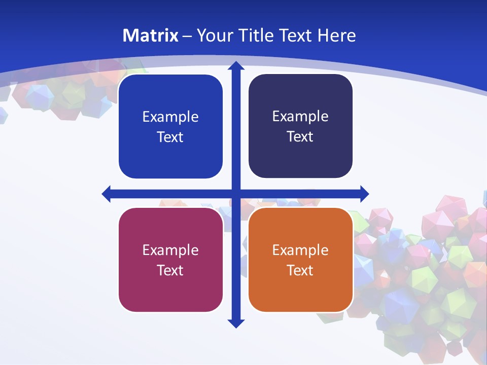 Blue Deep Graphic PowerPoint Template