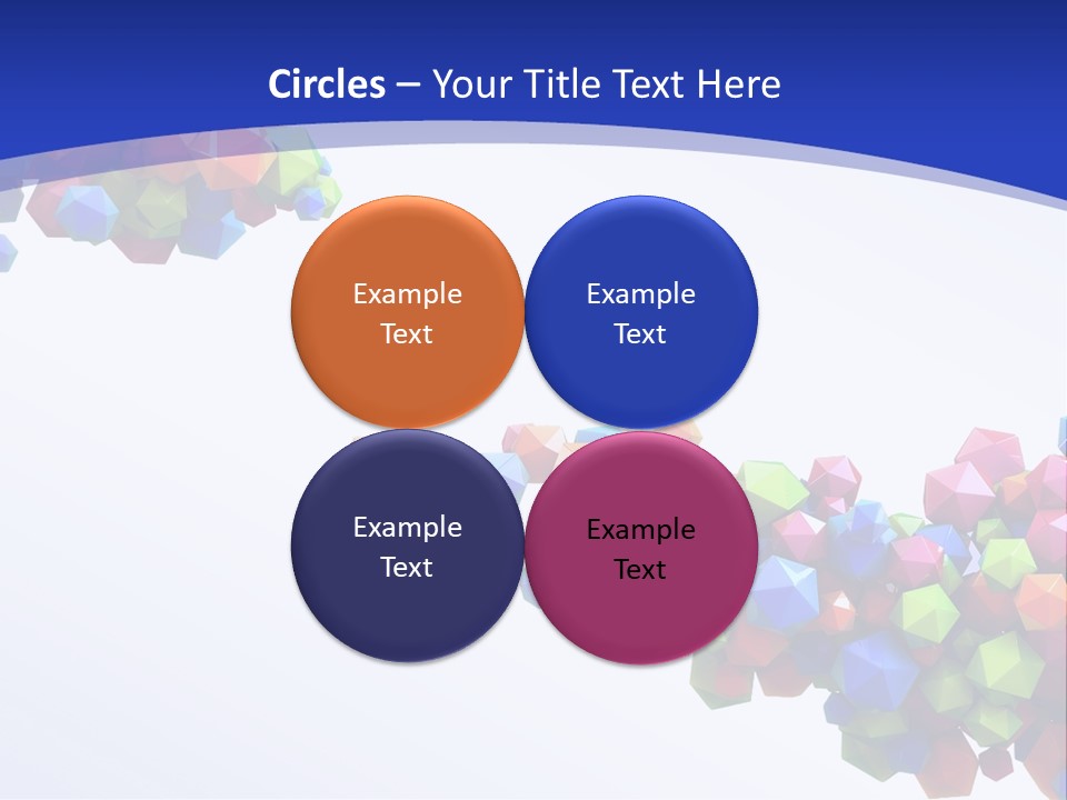 Blue Deep Graphic PowerPoint Template