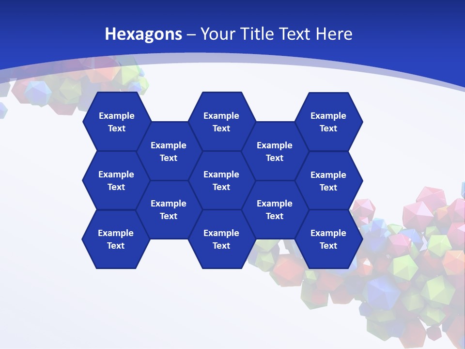 Blue Deep Graphic PowerPoint Template