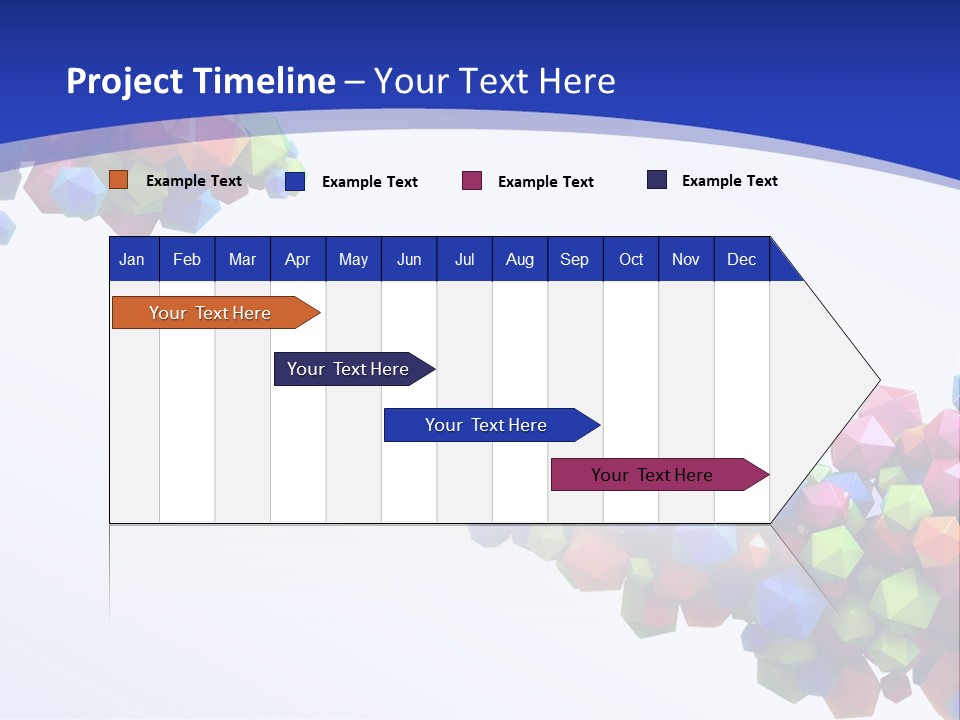 Blue Deep Graphic PowerPoint Template